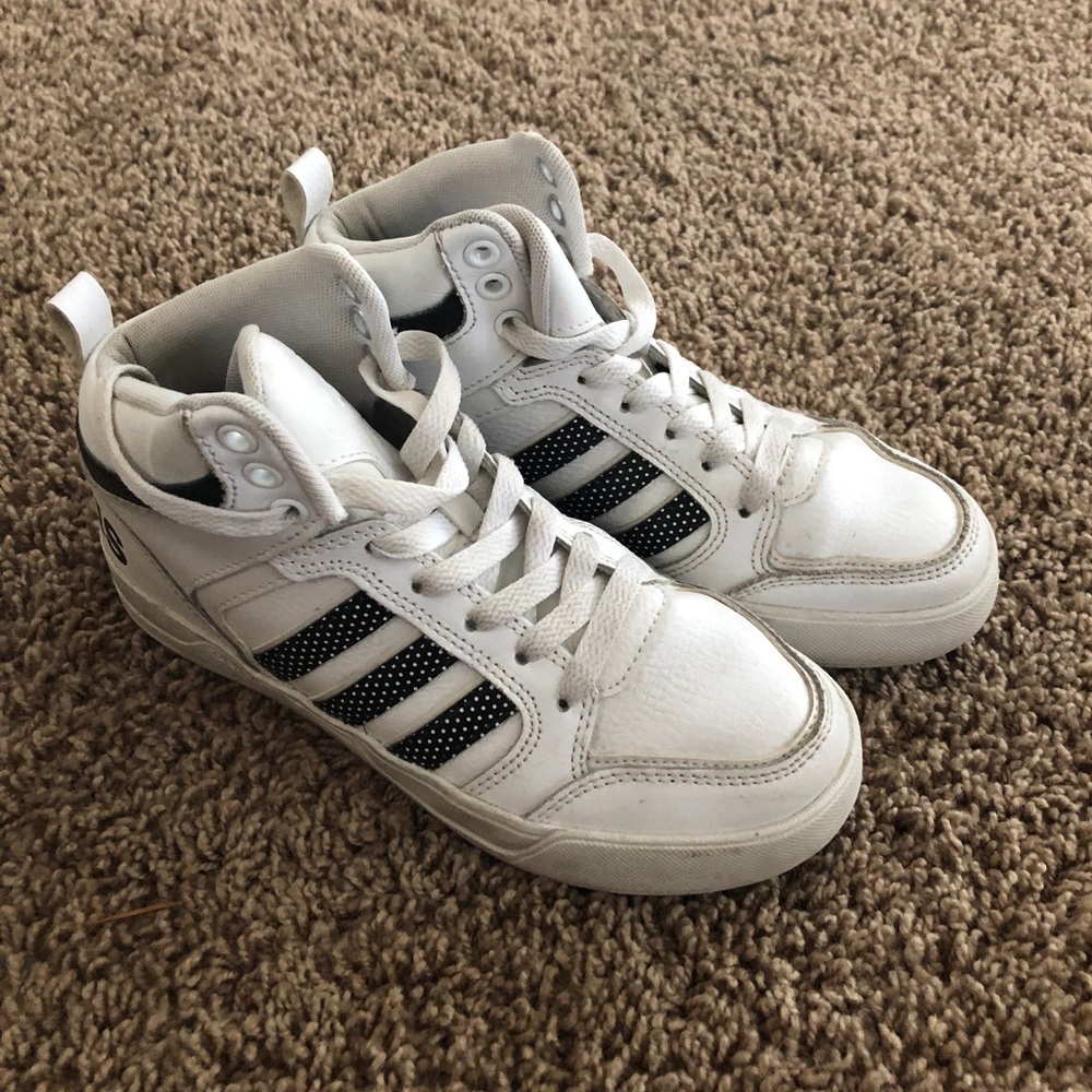 Adidas size 3.5 high tops
